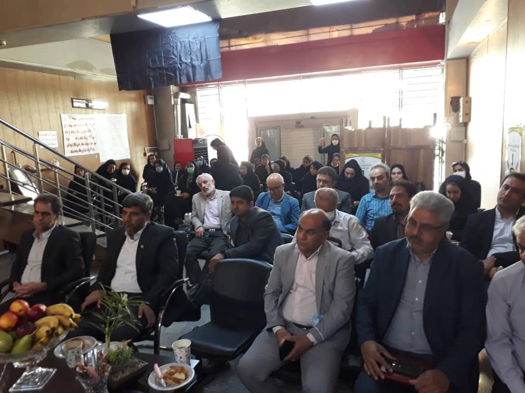 آیین تکریم ومعارفه سرپرست شعبه استان البرز آتیه سازان حافظ برگزارشد 