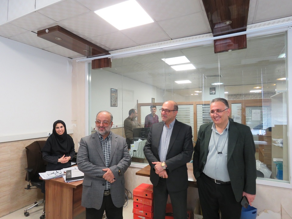 دیدار صمیمانه مدیرعامل آتیه سازان حافظ با کارکنان شعبه استان خراسان رضوی 