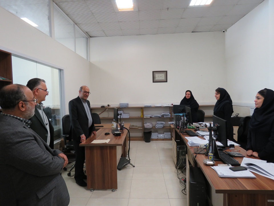 دیدار صمیمانه مدیرعامل آتیه سازان حافظ با کارکنان شعبه استان خراسان رضوی 
