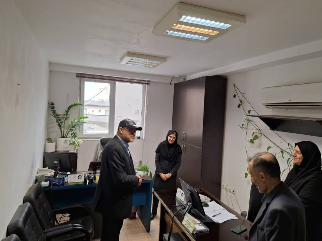 بازدید مدیرعامل آتیه سازان حافظ از شعبه استان مازندران