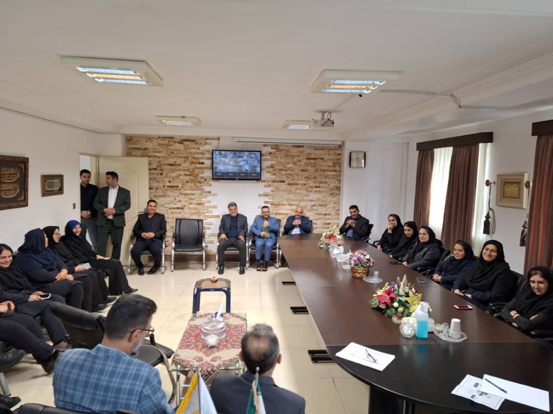 بازدید مدیرعامل آتیه سازان حافظ از شعبه استان مازندران