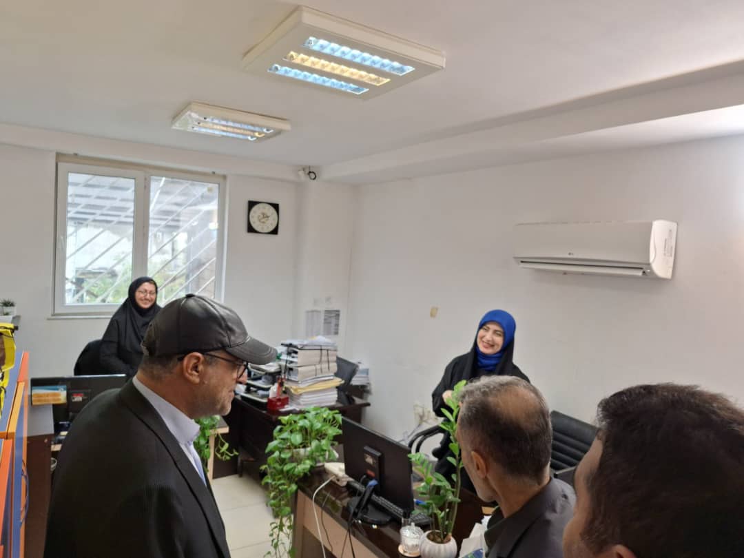 بازدید مدیرعامل آتیه سازان حافظ از شعبه استان مازندران